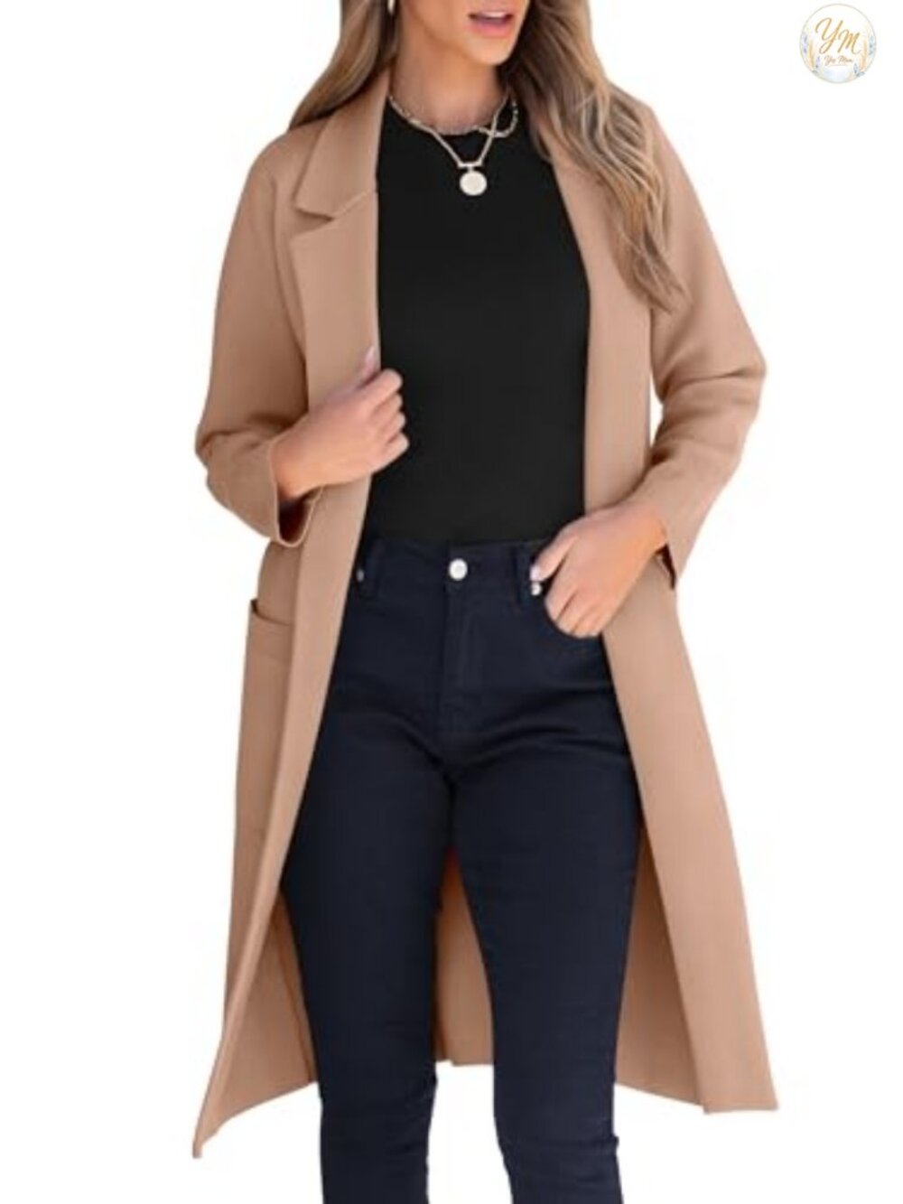 Oversized Cardigan Sweater for Women Long Sleeve Open Front Fall Winter